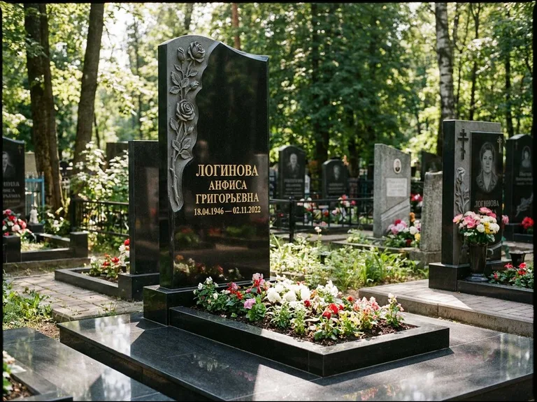 Памятник с барельефом — выполненная работа 10 в Сургуте