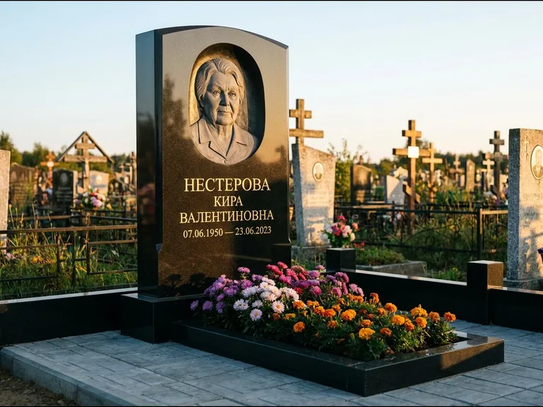 Памятник с барельефом — выполненная работа 12 в Сургуте