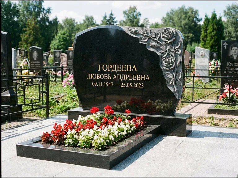 Памятник с барельефом — выполненная работа 16 в Сургуте
