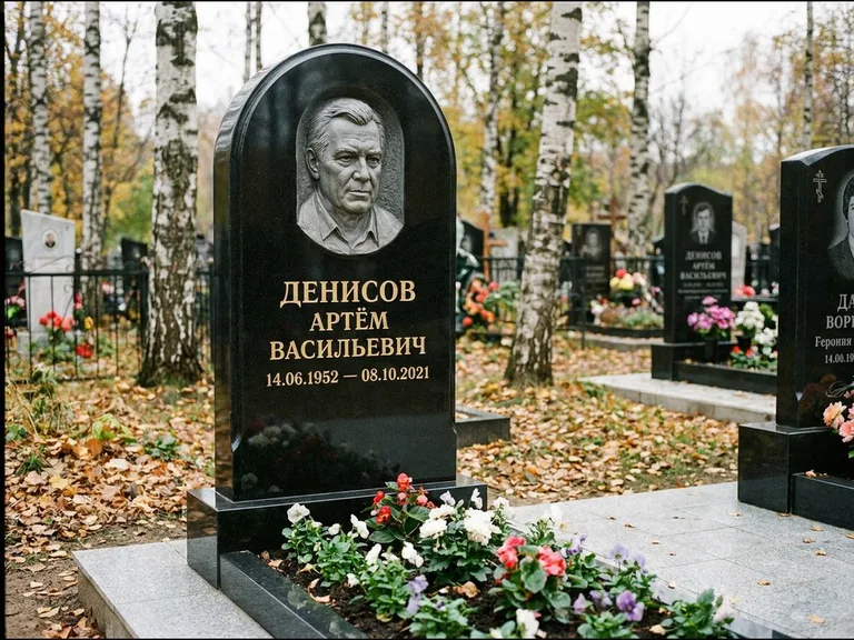 Памятник с барельефом — выполненная работа 17 в Сургуте