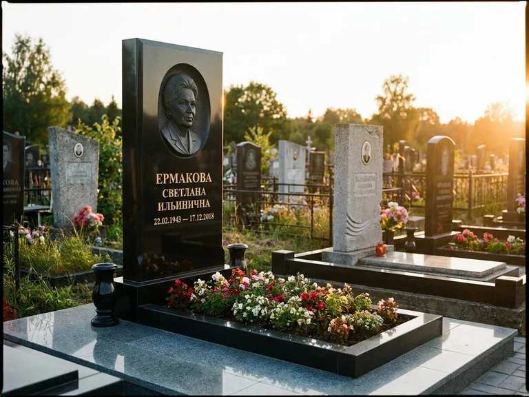 Памятник с барельефом — выполненная работа 18 в Сургуте