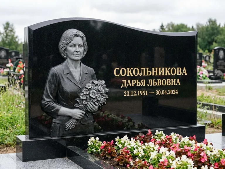 Памятник с барельефом — выполненная работа 28 в Сургуте