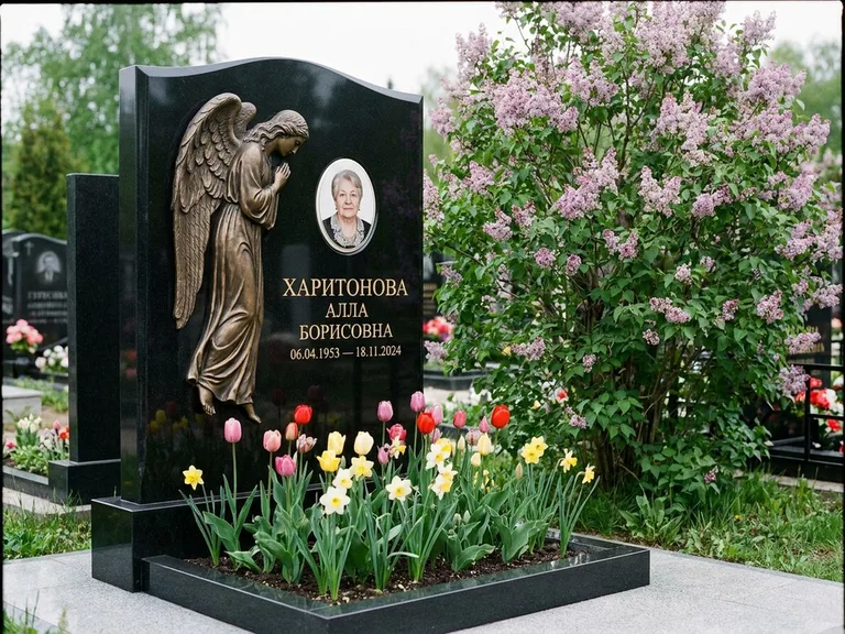 Памятник с барельефом — выполненная работа 32 в Сургуте