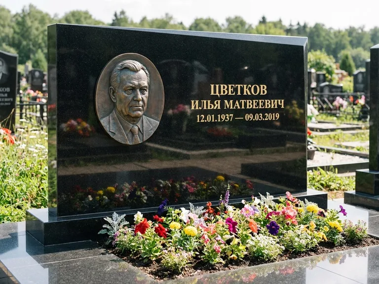 Памятник с барельефом — выполненная работа 33 в Сургуте