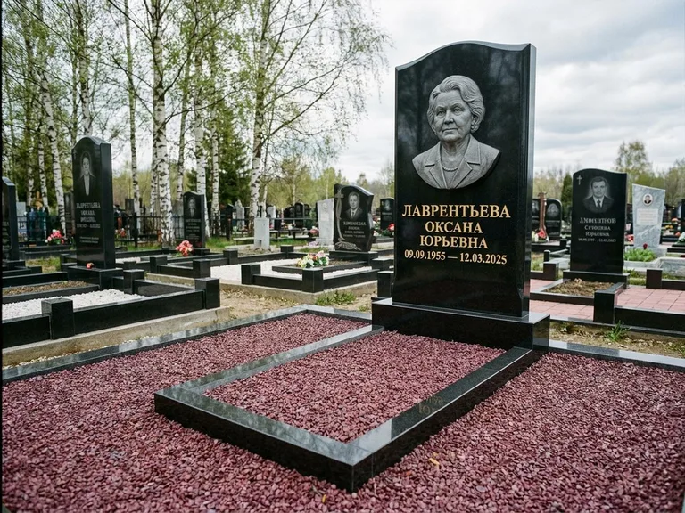 Памятник с барельефом — выполненная работа 47 в Сургуте