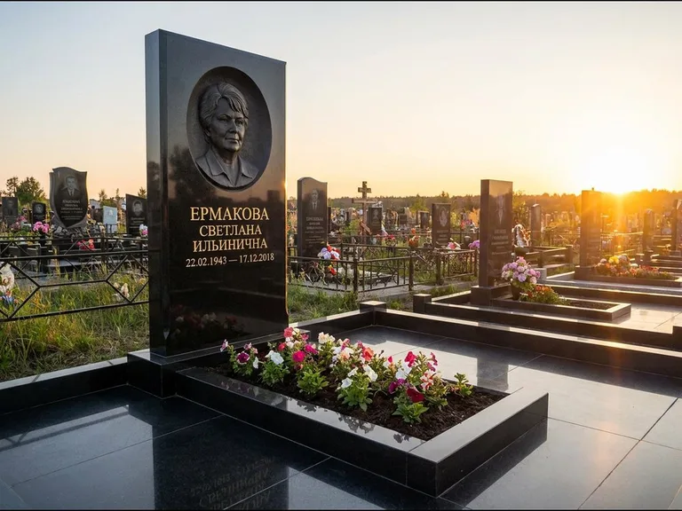 Памятник с барельефом — выполненная работа 6 в Сургуте