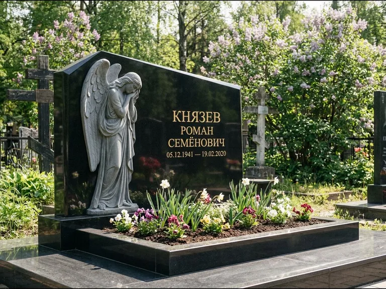 Памятник с барельефом — выполненная работа 9 в Сургуте