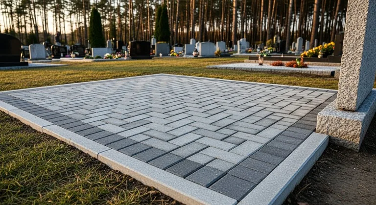 Мощение семейного захоронения, образец ПМ017 в Сургуте