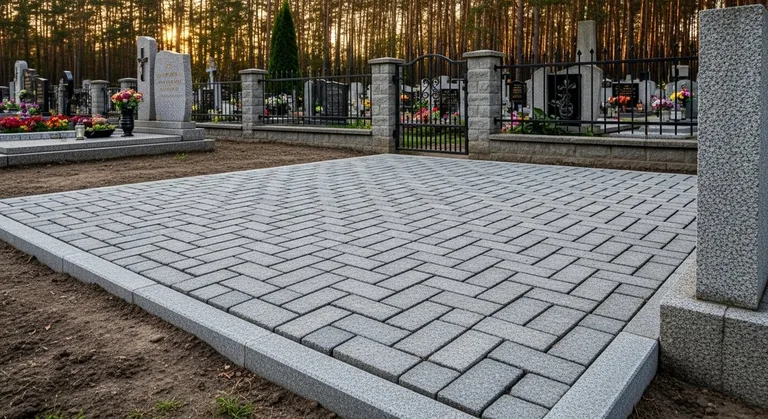 Выполненная работа по благоустройству участка, ПМ043 в Сургуте