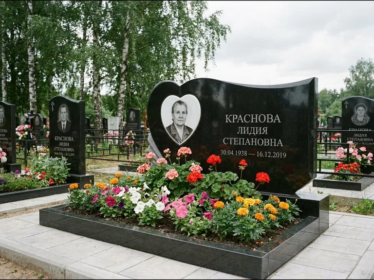 Портрет в форме сердца — работа «Краснова» в Сургуте