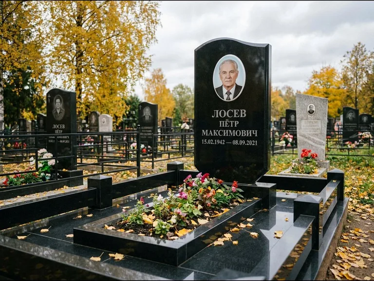 Керамический портрет — работа «Лосев» в Сургуте