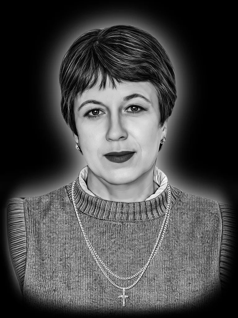 Пример ретуши