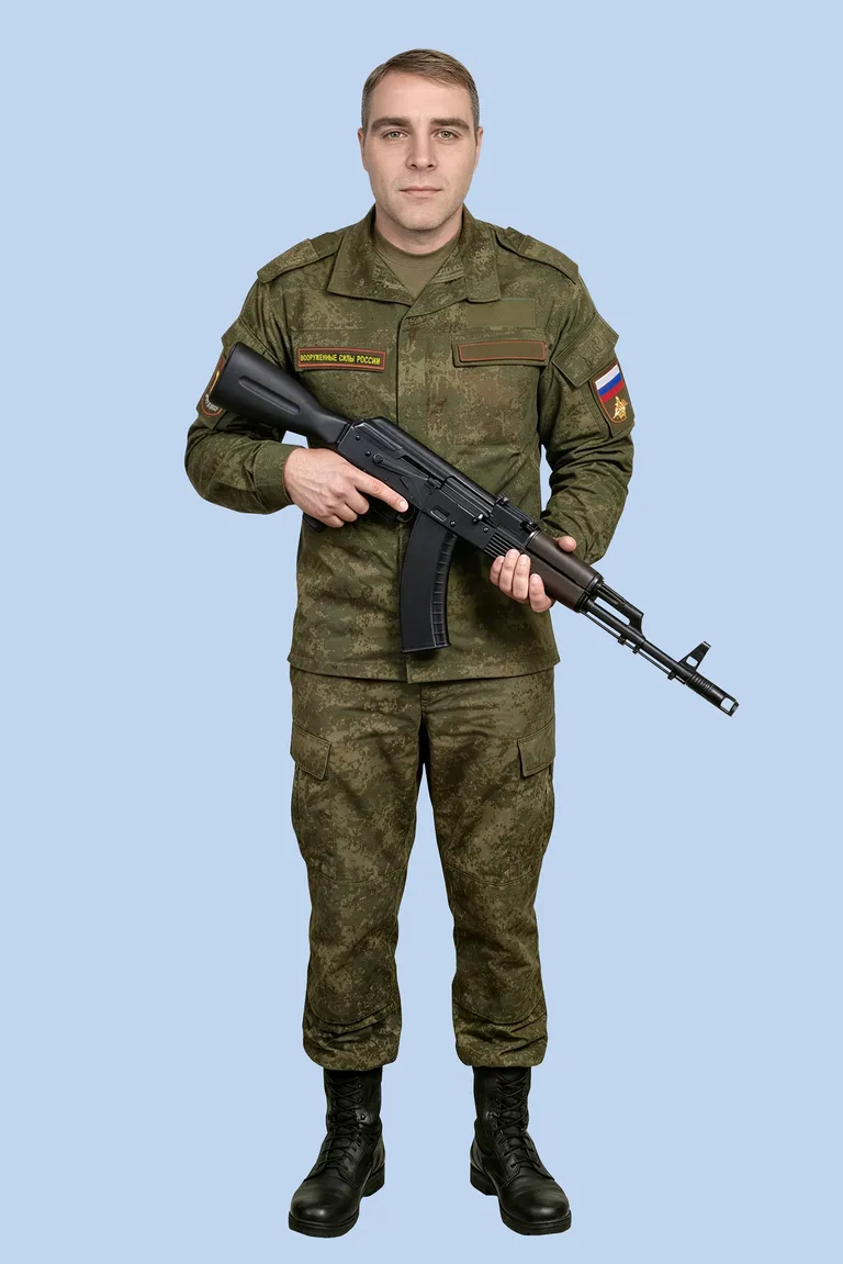 Пример ретуши
