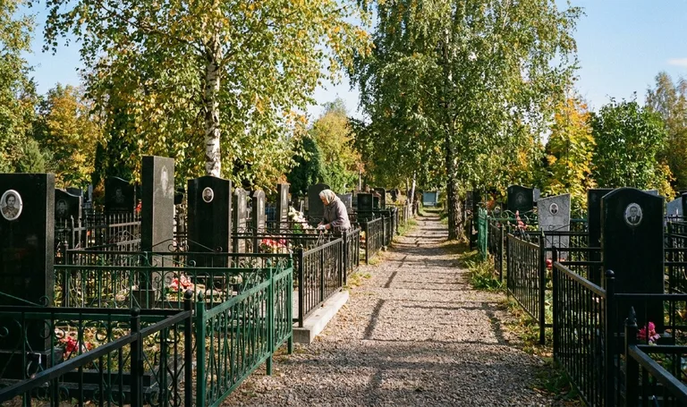 Северное кладбище в Перми