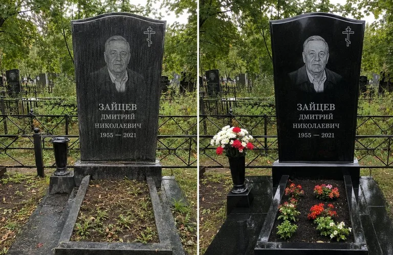 Уборка комплекса со скамьёй и плиткой до и после в Сургуте