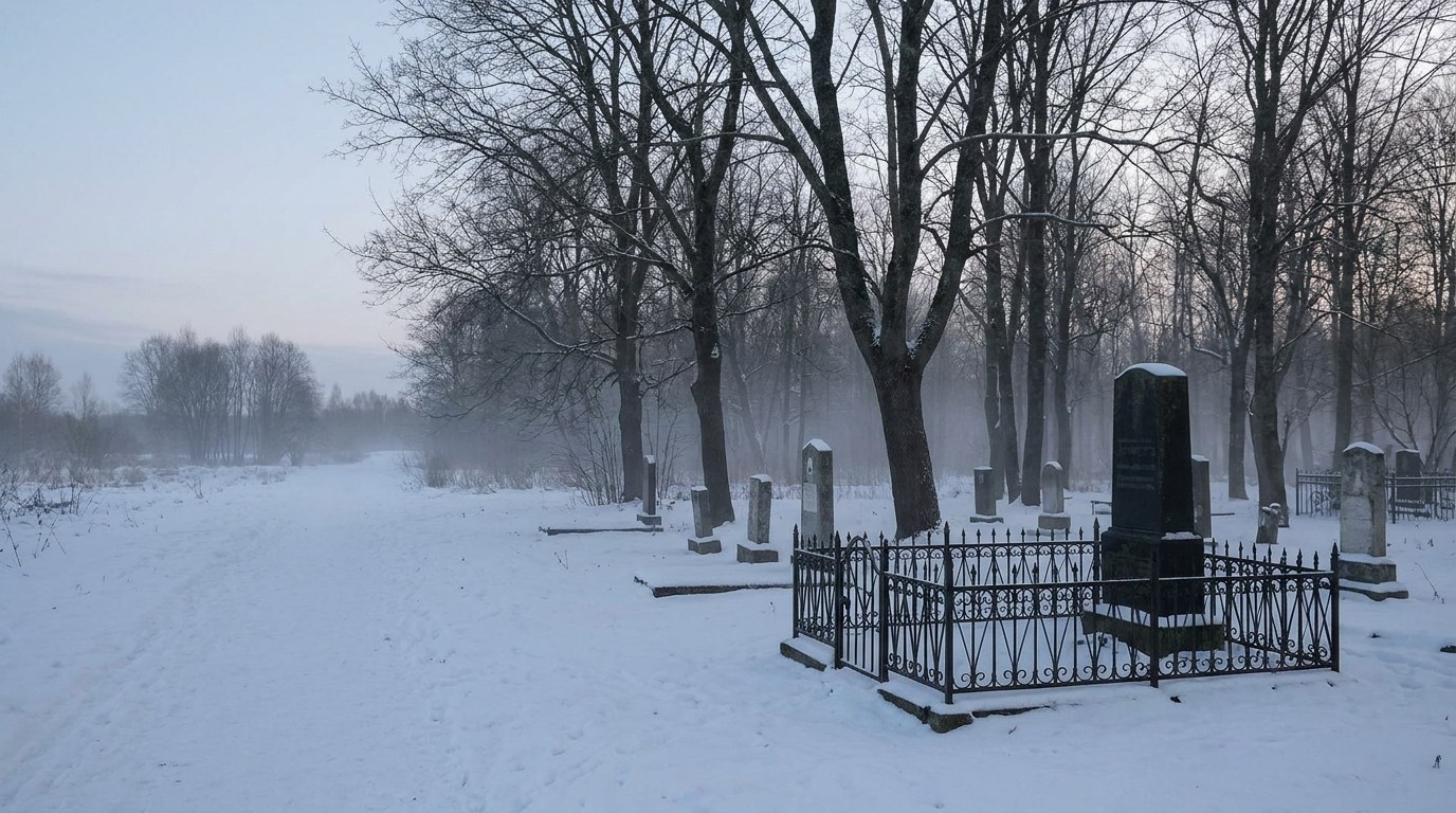 Памятники на Кладбище №28 в Сургуте