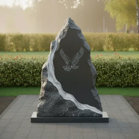 Светский гранитный памятник для одного - ПН501
